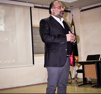 سخنرانی شاهین فاطمی در دانشگاه الزهرا