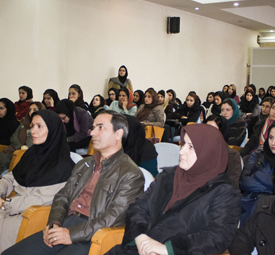 سخنرانی شاهین فاطمی در دانشگاه الزهرا