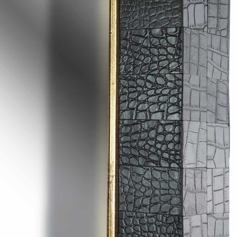 آینه طرح موزاییک مربع