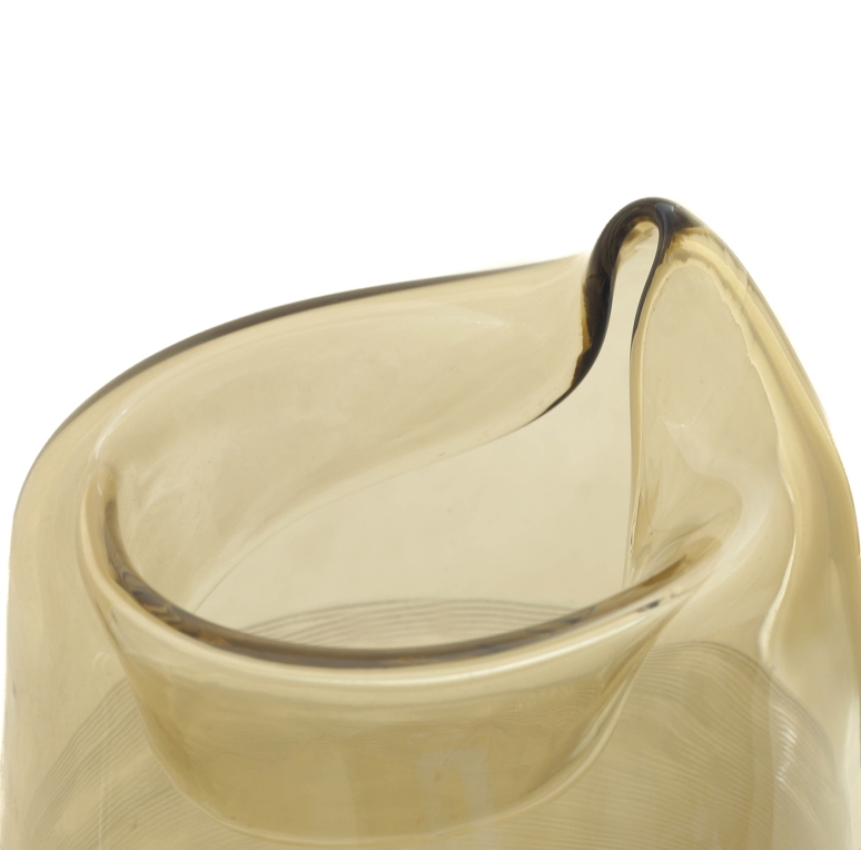 ظرف دکوری شیشه ای