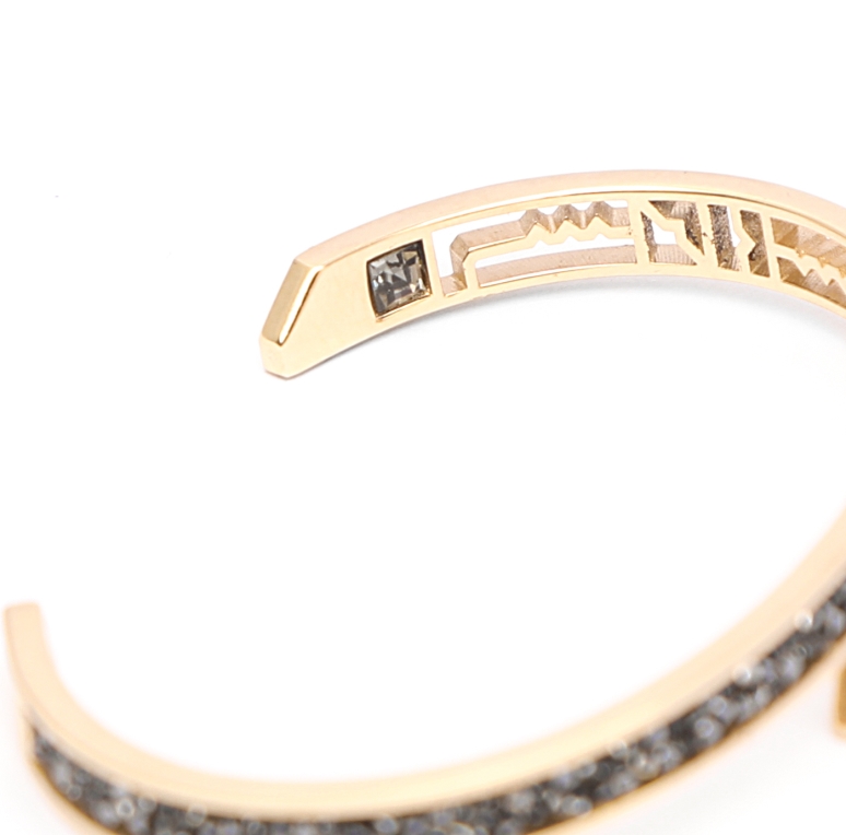دستبند الموت طلا با راکس 14/51 سایز S زنانه