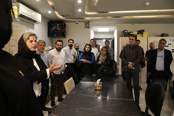 بازدید دانشجویان موسسه ماهان از شرکت درسا بازدید دانشجویان موسسه ماهان از شرکت درسا