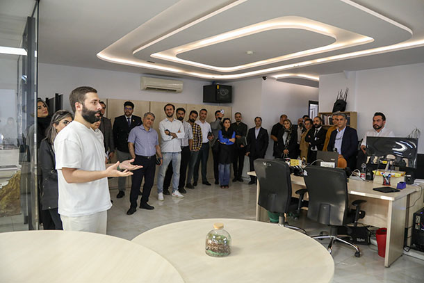 بازدید دانشجویان موسسه ماهان از شرکت درسا بازدید دانشجویان موسسه ماهان از شرکت درسا