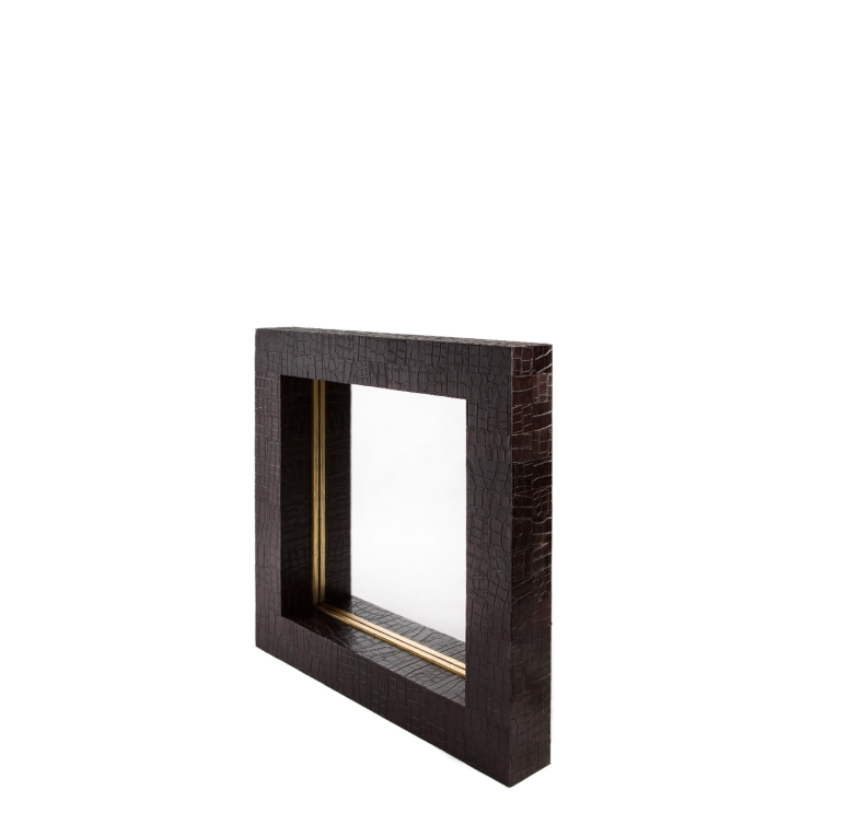 آینه طرح موزاییک مربع