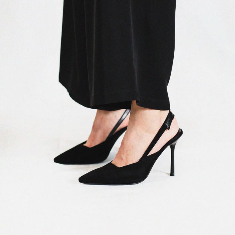 کفش پامپ اسلینگ بک زنانه