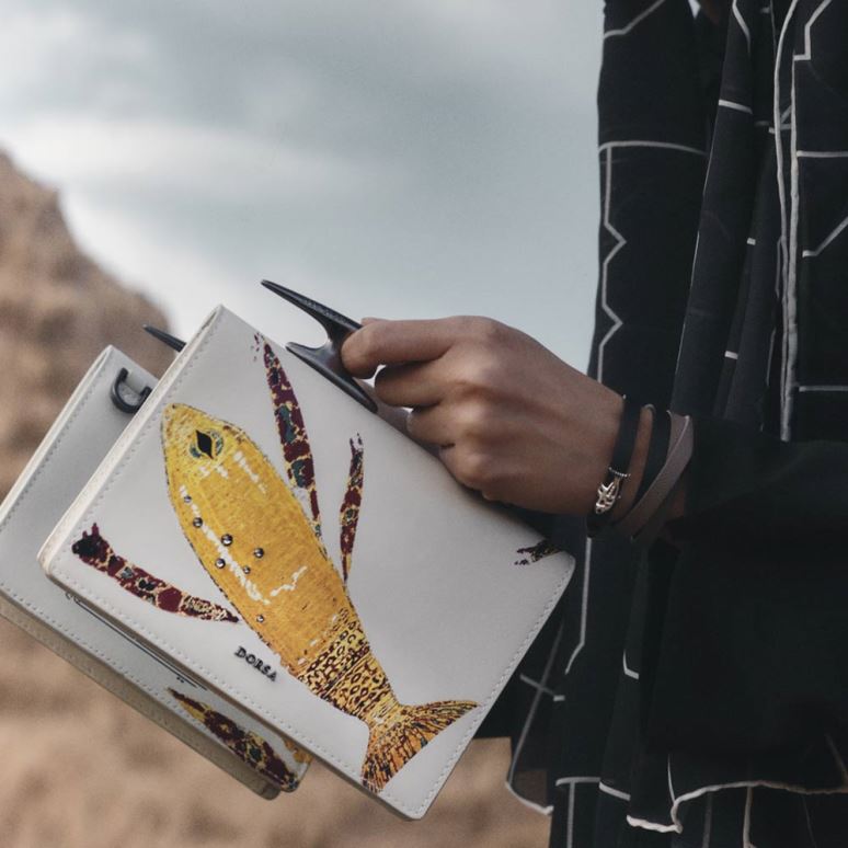 کیف دستی مینی دال ماهی