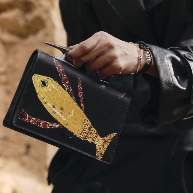 کیف دستی مینی دال ماهی