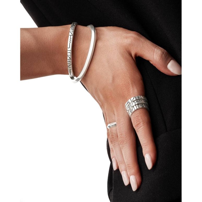 انگشتر خرد نقره سایز L